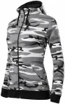 Hanorac de camuflaj pentru femei, camuflaj gri
