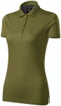 Polo elegant mercerizat pentru femei, avocado