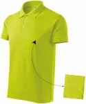 Polo elegant pentru bărbați, verde lime