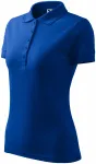 Polo elegant pentru femei, albastru regal