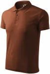 Polo tricou bărbătesc, ciocolată