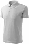 Polo tricou bărbătesc, marmură gri deschis