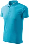 Polo tricou bărbătesc, turcoaz