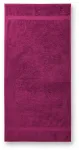 Prosoape din bumbac, greutate mare, 70x140cm, fuchsia red