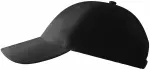 Șapcă de baseball cu 6 panouri, negru