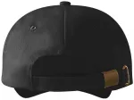 Șapcă de baseball cu 6 panouri, negru