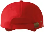 Șapcă de baseball cu 6 panouri, roșu