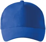 Șapcă de baseball din 5 piesei, albastru regal