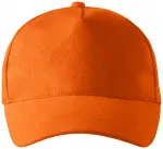 Șapcă de baseball din 5 piesei, portocale