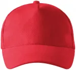 Șapcă de baseball din 5 piesei, roșu