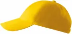 Șapcă de baseball pentru copii, galben