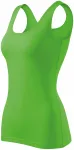 Singletă de damă, măr verde