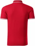 Tricou bărbătesc cu detalii contrastante, formula red