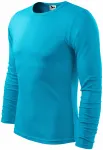 Tricou bărbătesc cu mânecă lungă, turcoaz
