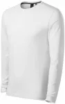 Tricou bărbătesc cu mâneci lungi, alb