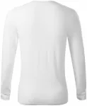 Tricou bărbătesc cu mâneci lungi, alb
