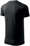 Tricou bărbătesc din bumbac GRS, negru
