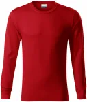 Tricou bărbătesc durabil cu mânecă lungă, roșu