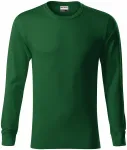 Tricou bărbătesc durabil cu mânecă lungă, sticla verde