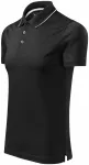 Tricou bărbătesc elegant mercerizat, negru