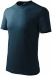 Tricou clasic, albastru inchis