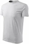 Tricou clasic, marmură gri deschis