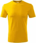 Tricou clasic pentru bărbați, galben