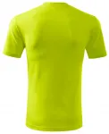 Tricou clasic pentru bărbați, verde lime