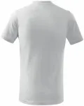 Tricou clasic pentru copii, alb