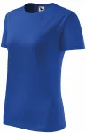 Tricou clasic pentru femei, albastru regal