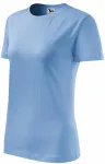 Tricou clasic pentru femei, cer albastru