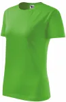 Tricou clasic pentru femei, măr verde