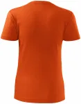 Tricou clasic pentru femei, portocale