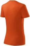Tricou clasic pentru femei, portocale