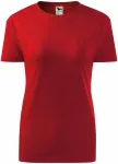 Tricou clasic pentru femei, roșu
