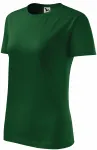 Tricou clasic pentru femei, sticla verde