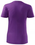 Tricou clasic pentru femei, violet