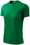 Tricou cu decolteu asimetric, iarba verde
