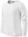 Tricou cu mâneci lungi pentru copii, alb