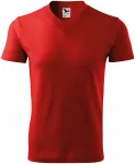 Tricou cu mâneci scurte, greutate medie, roșu