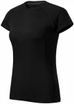 Tricou dama pentru sport, negru