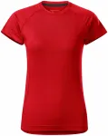 Tricou dama pentru sport, roșu