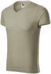 Tricou de bărbați strâns, kaki strălucitor Tricou de bărbați strâns, kaki strălucitor