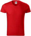 Tricou de bărbați strâns, roșu