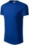 Tricou de bumbac organic pentru bărbați, albastru regal