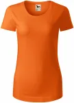 Tricou de bumbac organic pentru femei, portocale