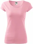 Tricou de damă cu mâneci foarte scurte, roz