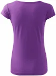 Tricou de damă cu mâneci foarte scurte, violet