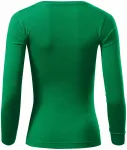Tricou de damă cu mâneci lungi, iarba verde