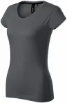 Tricou exclusiv pentru femei, gri deschis